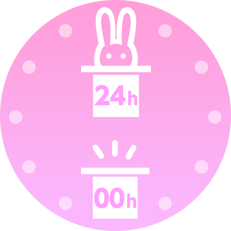 ２４時間で消えるチャットサービス